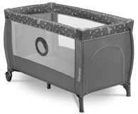 LIONELO Dječji krevet Stefi Plus, sivo/bijeli