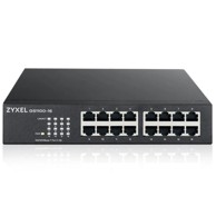ZYXEL Switch GS1100-16 V3, 16x RJ45 1G, neupravljani, rackmount