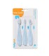 BABYONO Set četkica za bebe, plava