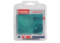EXTOL PREMIUM Zaštitno staklo za masku 8898026A set 5 kom