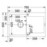 FRANKE Sudoper MRG 611-A mat crna