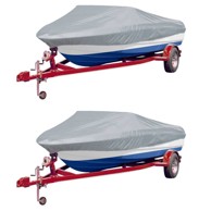 Navlake za brod, 610-671 cm x 254 cm, 2 komada, sive