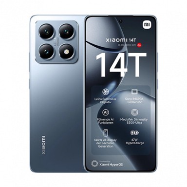 XIAOMI 14T 5G Dual Sim, 12GB / 256GB, plavi
