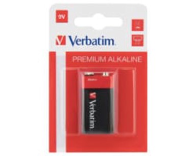 VERBATIM Baterija, 9V-6LR61 alkalna, 1 komad