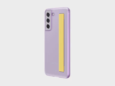 SAMSUNG Original Slim Strap Cover za Galaxy S21 FE, lavanda