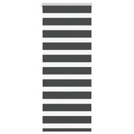 Zavjesa zebra crna 65x150 cm širina tkanine 60,9 cm poliester