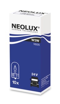 NEOLUX Standard žarulja W3W 3 W 24 V W2.1x9.5d N505
