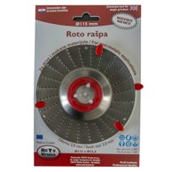 ROTO KRUNA Brusna ploča za drvo rašpa okrugla 2 mm