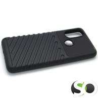 Silikonska Thunder maskica za Moto E20/E40 Crna