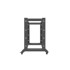 LANBERG Otvoreni stalak 18U, dimenzije 600x800mm, crna