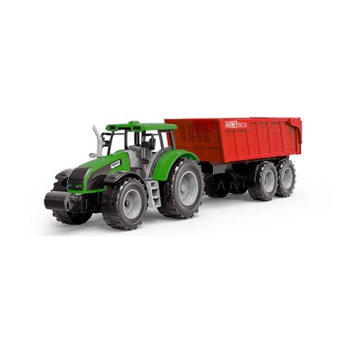 Traktor igračka s prikolicom Farmers Tale, zeleni