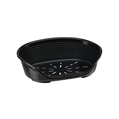 FERPLAST Ležaj za pse Siesta deluxe 2 crna, 49x36x17,5 cm