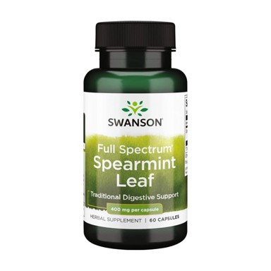 SWANSON Spearmint (zelena metvica), 400 mg, 60 kapsula