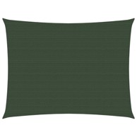 Jedro za zaštitu od sunca 160 g/m² tamnozeleno 2 x 3 m HDPE