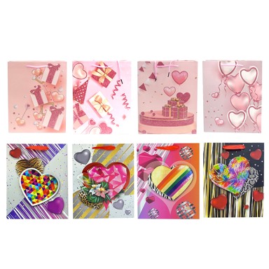 Poklon vrećica, 32x10x26 cm, potpourri