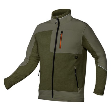 NEO TOOLS Outdoor radna softshell majica, zelena, veličina XL