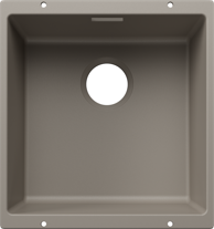 BLANCO Sudoper Subline 400-U Silgranit, tartufo