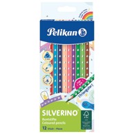 PELIKAN Boja 700634 drvena silverino 12 boja