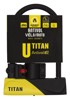 Auvray U-Lock titan kopča s ručkom - 165 x 245 mm