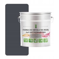 Metalna boja za hrđu 4 u 1 grafit RAL 7024 pocinčani čelik 5 l sjaj