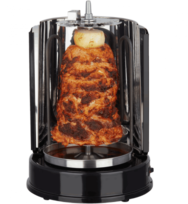 HEINRICH Električni roštilj HDG8687, 1400 W, crna