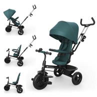 KINDERKRAFT Tricikl Aston 2 Plus, zeleni