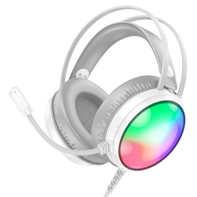BOROFONE Gaming slušalice BO108, USB, 3.5 mm, bijela