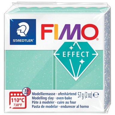 STAEDTLER Masa za modeliranje, FIMO Effect, 57 g, žad zelena