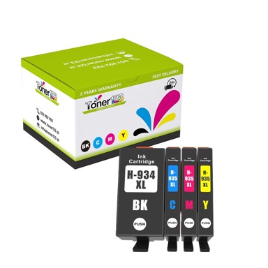TONER123 Zamjenske tinte komplet HP 934XL + 935XL / OfficeJet Pro 6230, 6820, 6830, crna XL, cijan XL, magenta XL, žuta XL