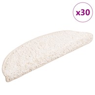 Prostirke za stepenice, 56x17x3 cm, 30 komada, bijele