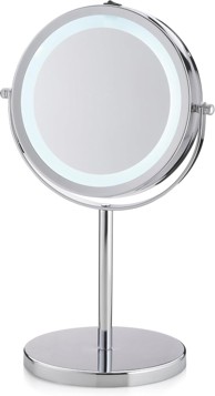 KELA Tio stolno kozmetičko ogledalo, 13 cm, metalno
