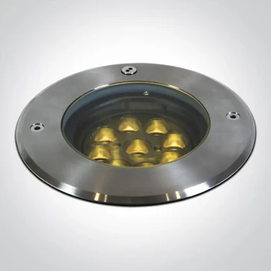 ONE LIGHT Ugradbena vanjska podna svjetiljka led 9x1,5w ww 36deg 230v ss316l ip67 dm69074b/w