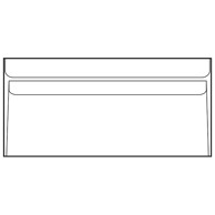 FORNAX Kuverte ABT latex 75 g 230x110 mm 25 kom bijele