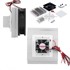 Peltierov komplet za hlađenje TEC1-12706 s ventilatorom, srebrni