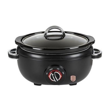 BERLINGERHAUS Sporo kuhalo BH-9669 Black Rose Collection, 3,5 L, s poklopcem