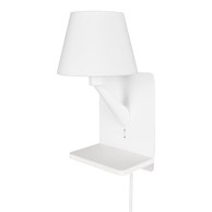 TRIO Bijela zidna lampa Comfort