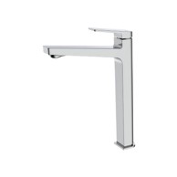 SCHMIDLER Miješalica za umivaonik Berlin visoka, krom, s gornjim dijelom sifona