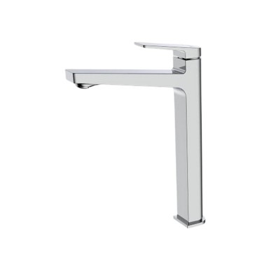 SCHMIDLER Miješalica za umivaonik Berlin visoka, krom, s gornjim dijelom sifona