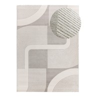 UNIVERSAL Svijetlo sivi/boje slonovače tepih 160x230 cm Flora 