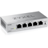 ZYXEL Mrežni preklopnik GS1200-5V3, 5 x Gigabit Ethernet, upravljani L2, stolni, sivi
