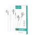 HOCO Žične slušalice M57, 3.5 mm, bijele