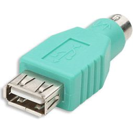 MANHATTAN Adapter USB na PS/2, zeleni