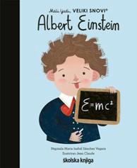 Dječja knjiga Mali ljudi, veliki snovi Albert Einstein