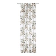 SEHLBACH Bijela/smeđa zavjesa 135x245 cm