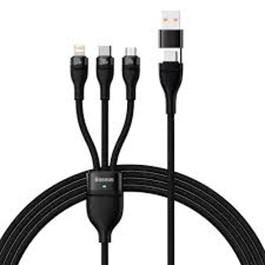 BASEUS Kabel USB-C 3U1 USB-C, micro USB, Lightning 1,2 m