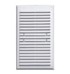 MAX-POL Ventilacijska rešetka s mrežom 175 x 295 mm, smeđa