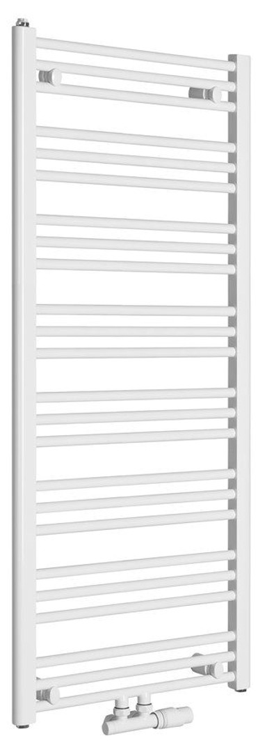 BRUCKNER Radijator ALBRECHT, 600 x 1250 mm, bijeli, središnji priključak