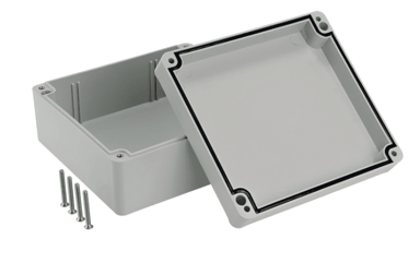 STRONG Hermetička kutija n/t 125x115x58 mm IP67 PHP-59 62,59, siva
