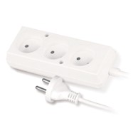 PLASTROL Produžni kabel PS-360/5,0, 3x2P, 5 m, bijela