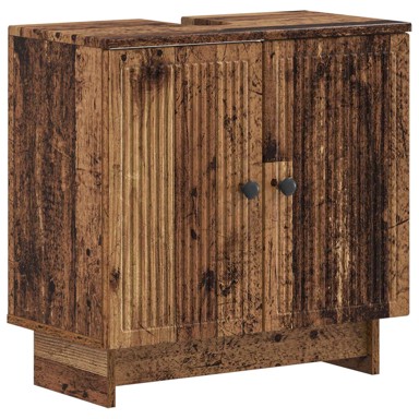 EDE Kupaonski ormarić za sudoper 59,5 x 31,5 x 59 cm, staro drvo